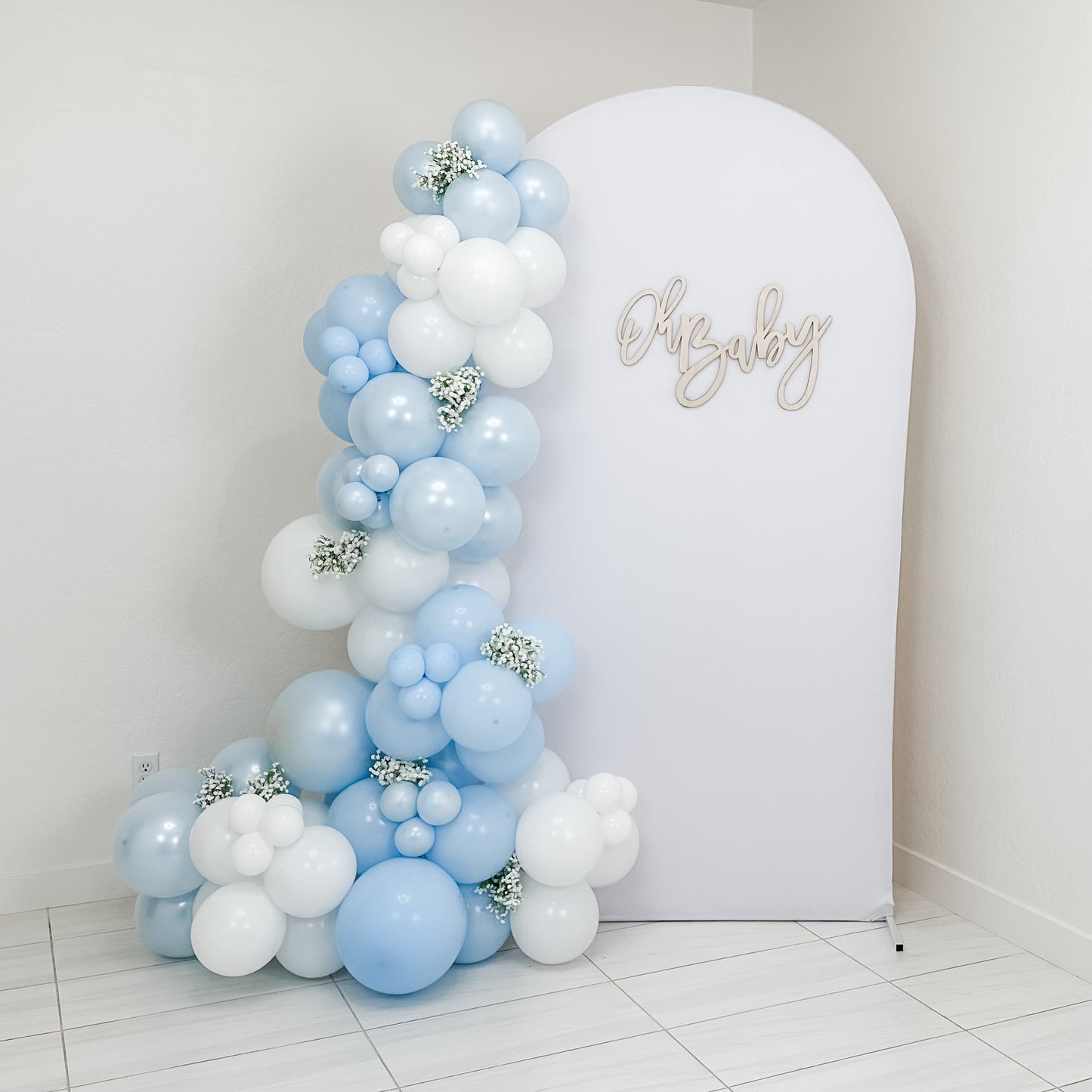 Blue Skies Balloon Garland 3-in-1 Kit