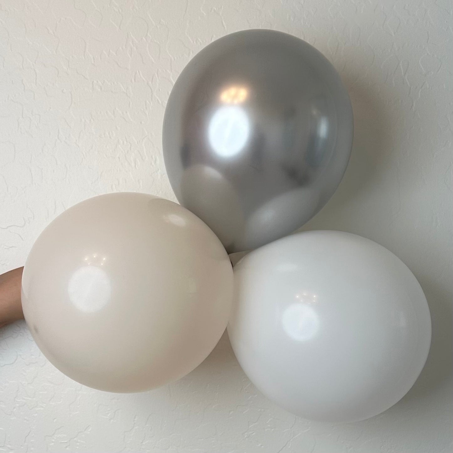 Silver Glow Balloon Garland 3-in-1 Kit
