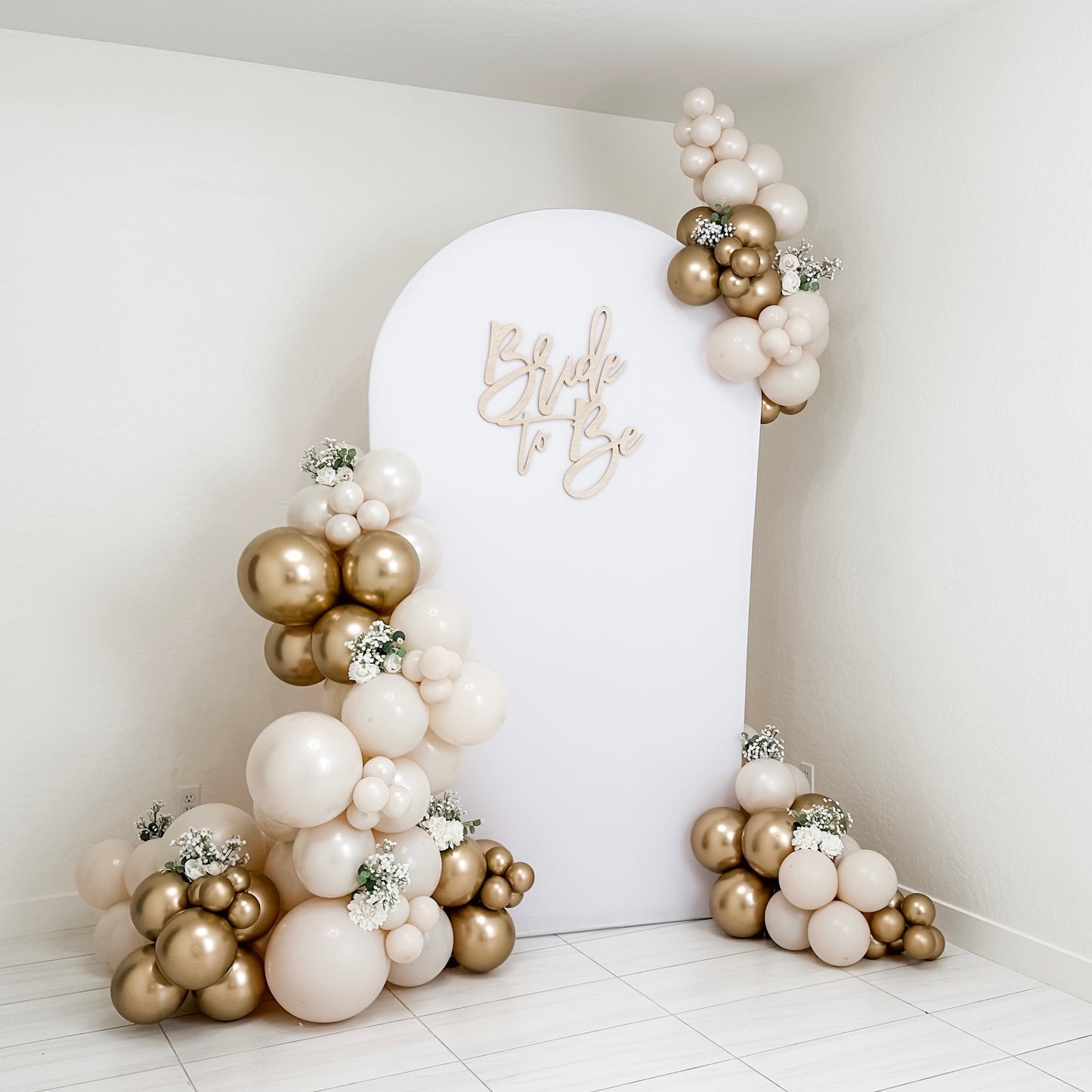Bridal Bliss Balloon Garland 3-in-1 Kit