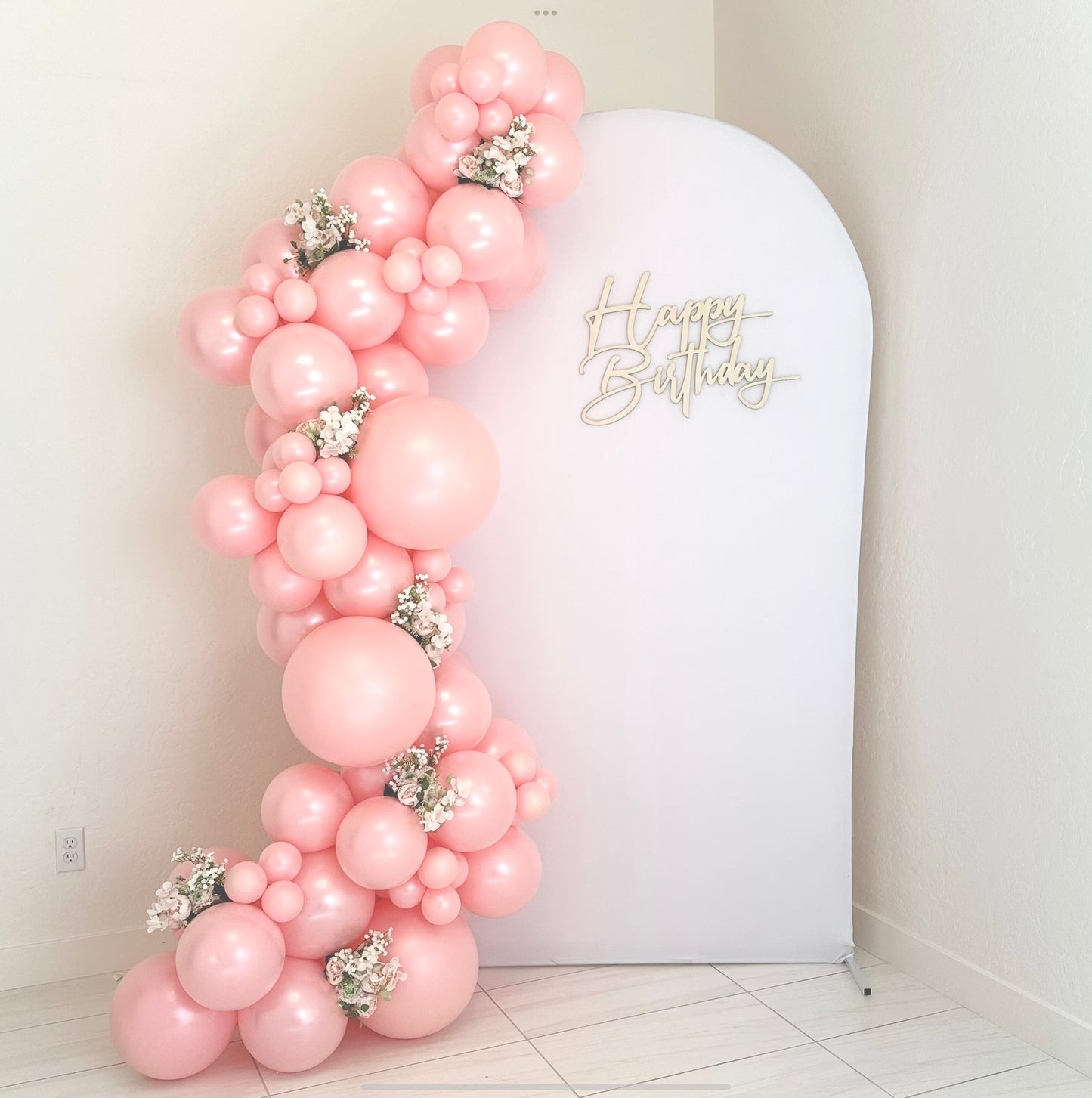 Pretty In Pink Balloon Garland 3-in-1 Kit