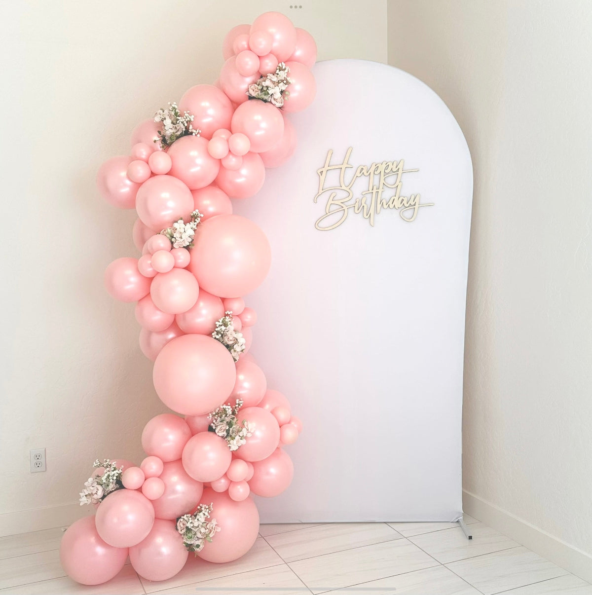 Pretty In Pink Balloon Garland 3-in-1 Kit