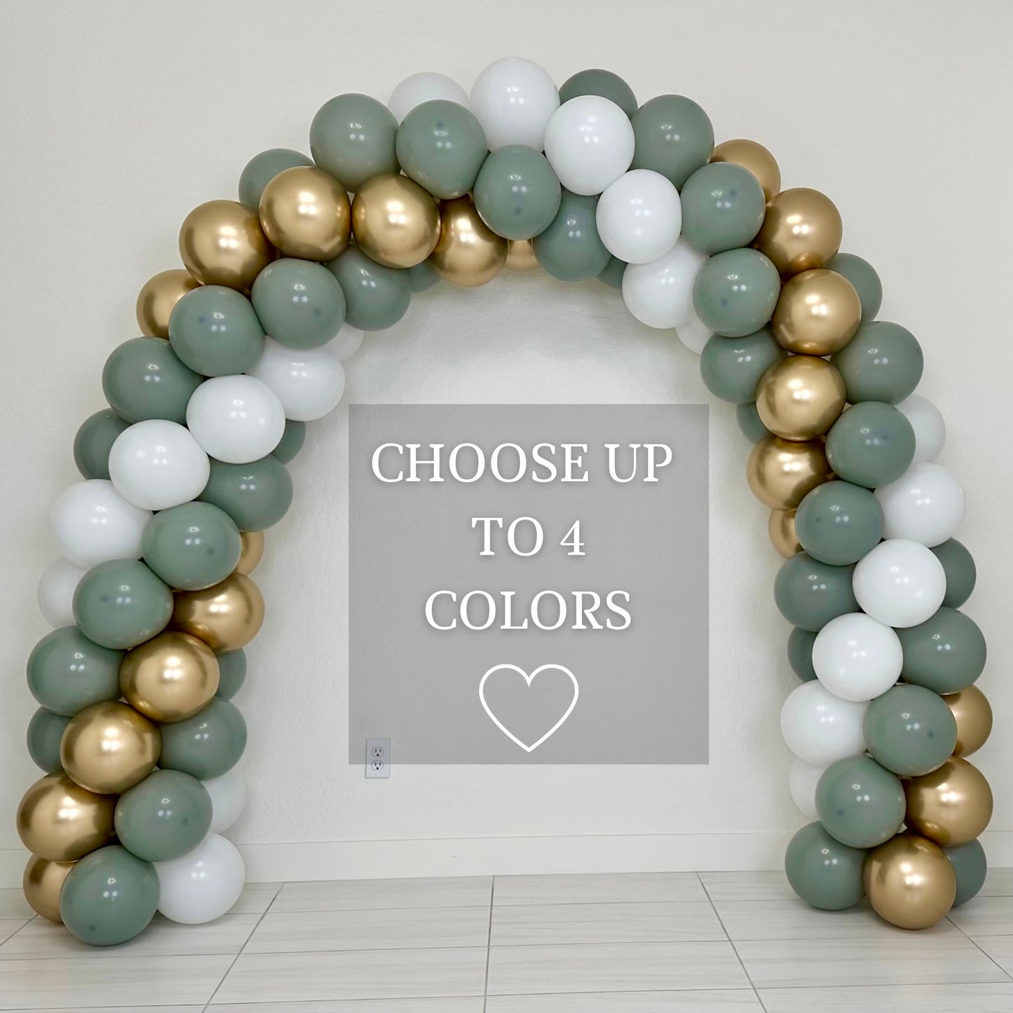 Build-Your-Own Balloon Arch Kit – Choose Up to 4 Colors