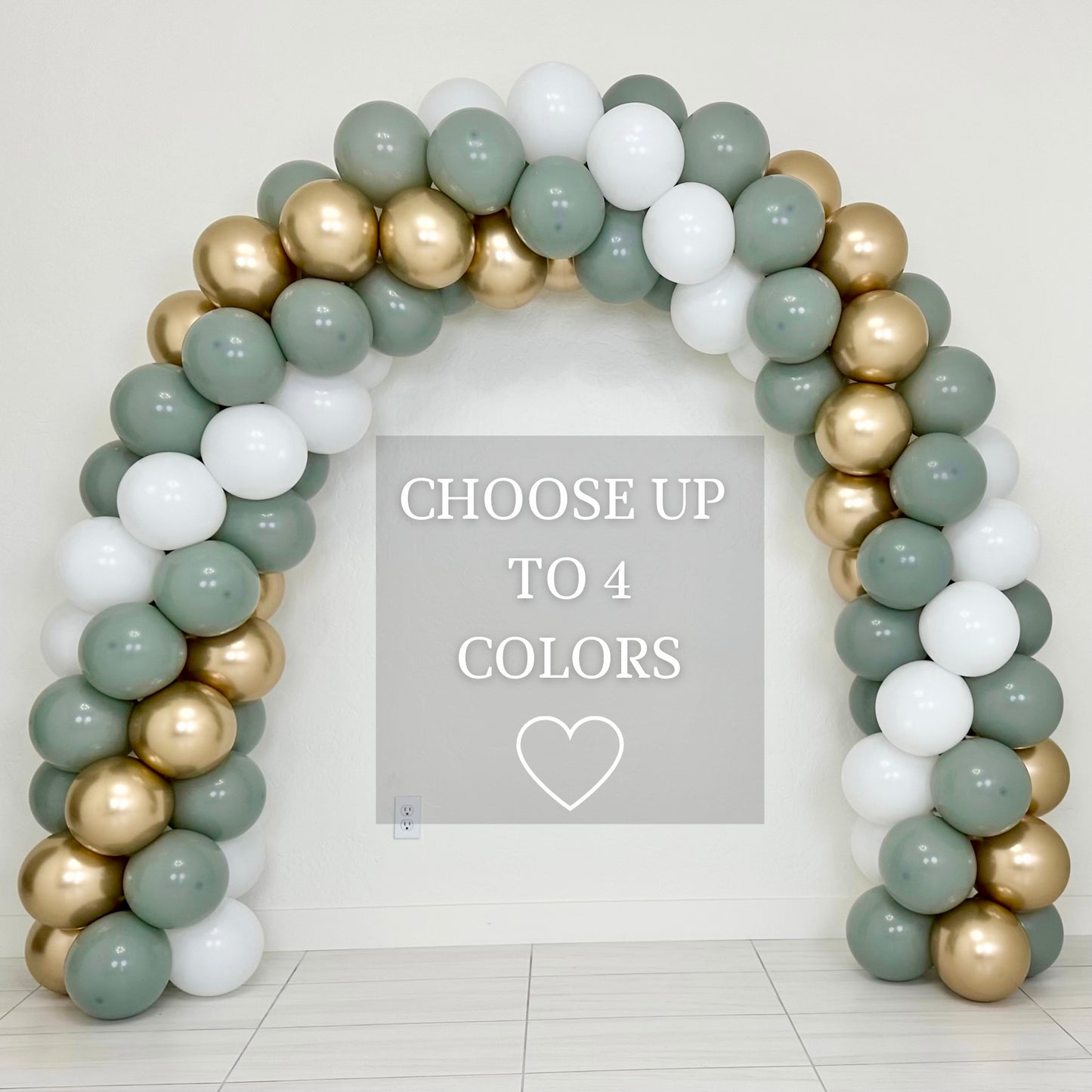 Build-Your-Own Balloon Arch Kit | Choose Up To 4 Colors