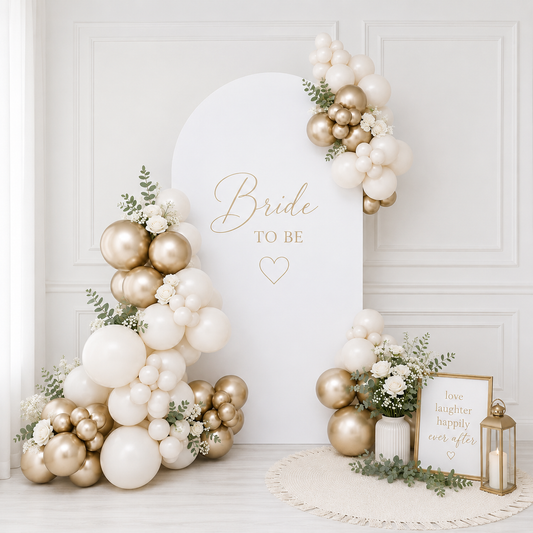 Bridal Bliss Balloon Garland 3-in-1 Kit