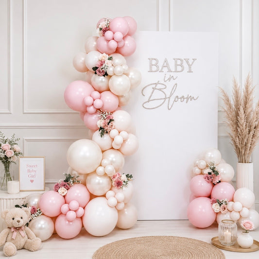 Rosé Cream Balloon Garland 3-in-1 Kit