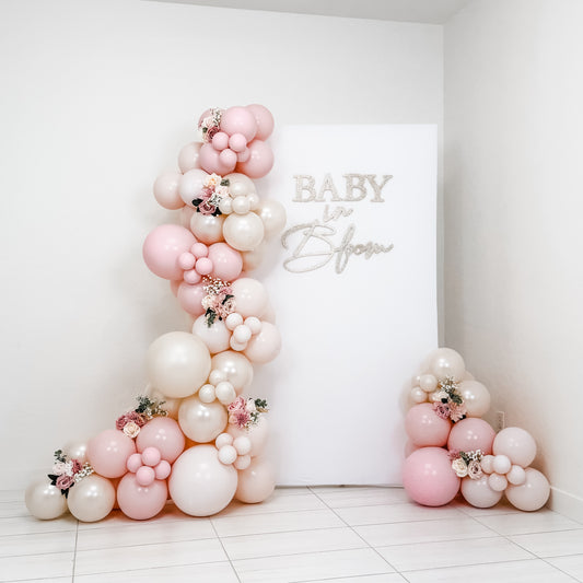 Rosé Cream Balloon Garland 3-in-1 Kit