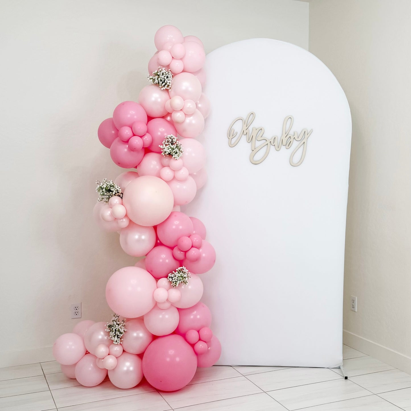 Strawberry Cream Balloon Garland 3-in-1 Kit