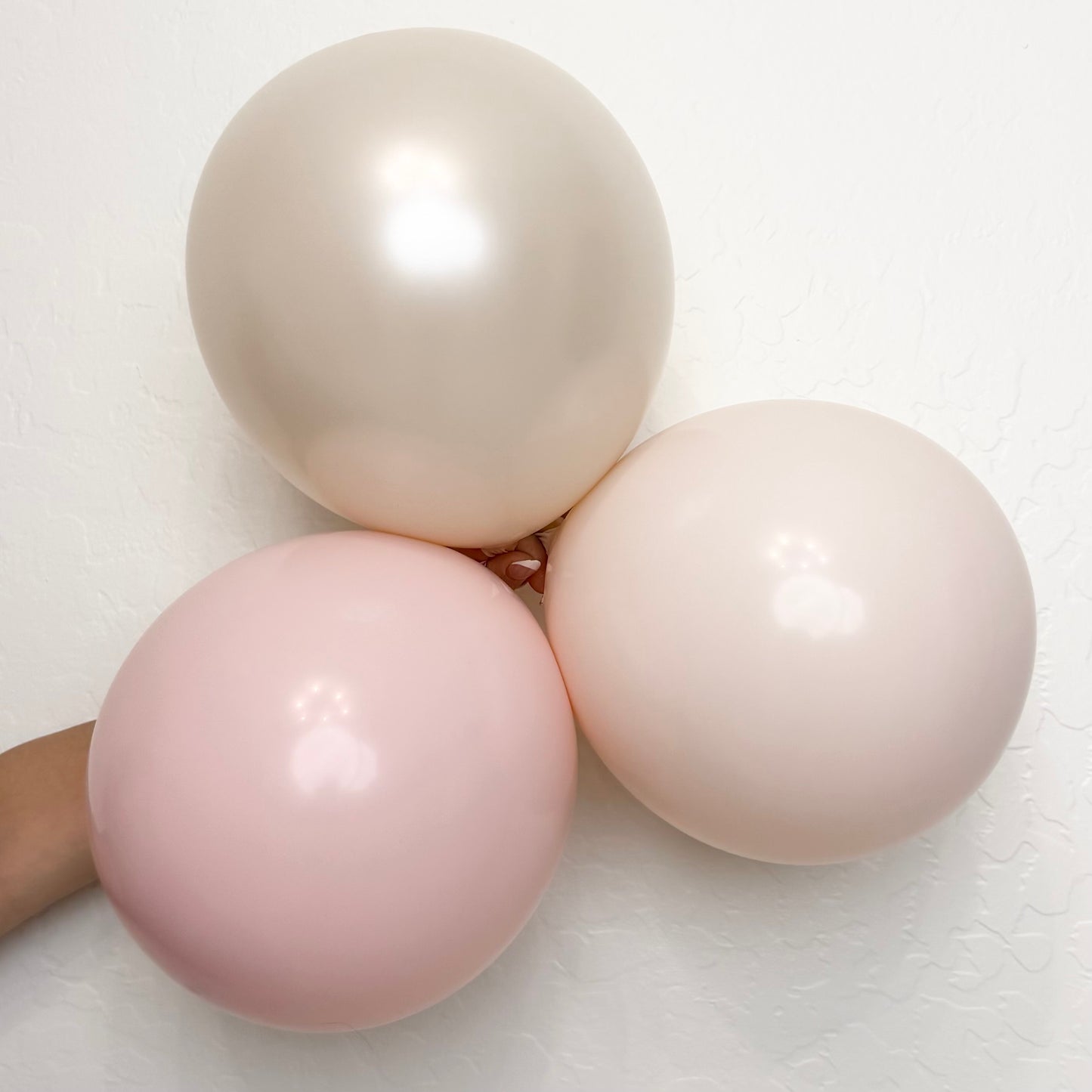 Rosé Cream Balloon Garland 3-in-1 Kit