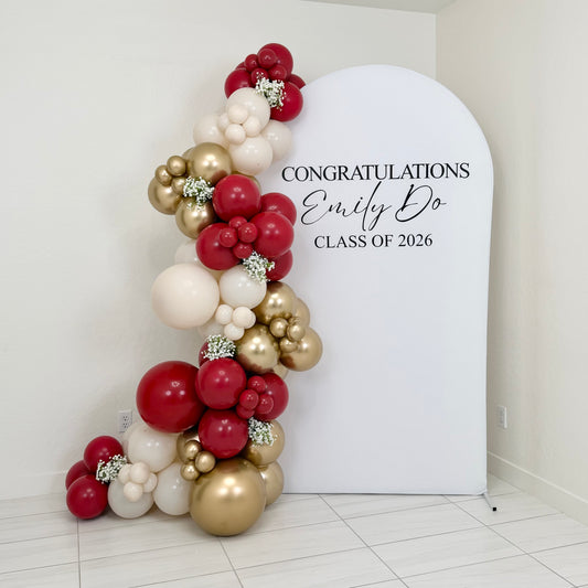 Merlot Luxe Balloon Garland 3-in-1 Kit