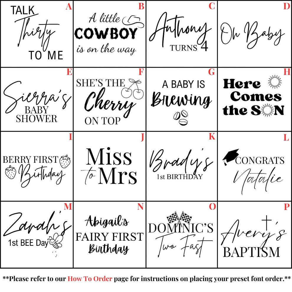 Custom Vinyl Decal for Backdrops & Events – Inflate Decorate Celebrate